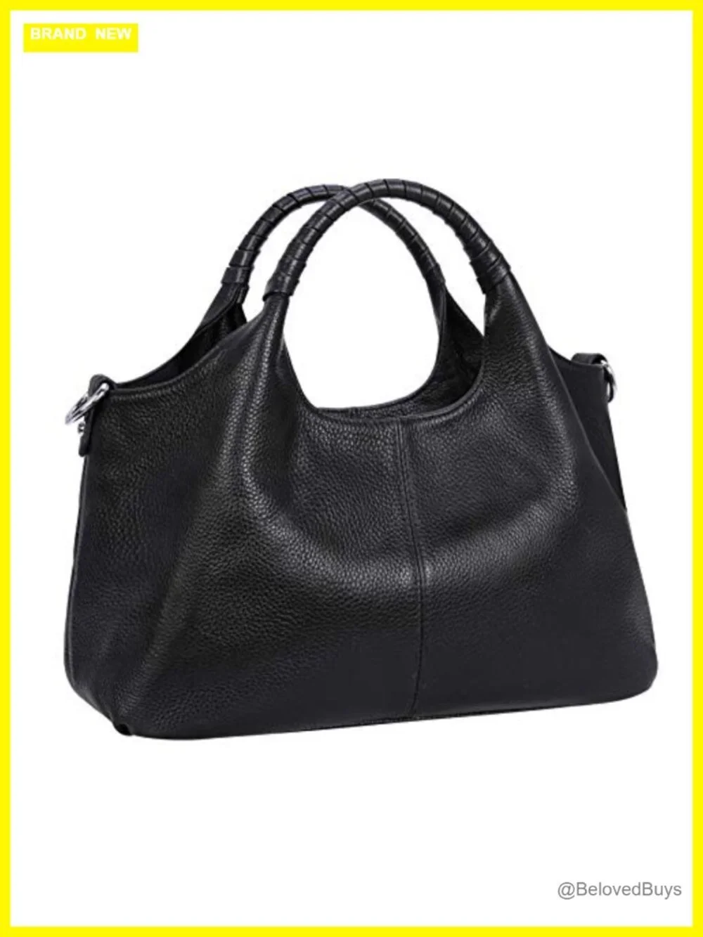Genuine Leather Satchel Purse Crossbody Hobo Bag